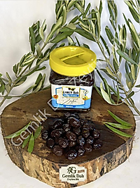 1 Kg Mega Siyah Zeytin 260-320 Kalibre