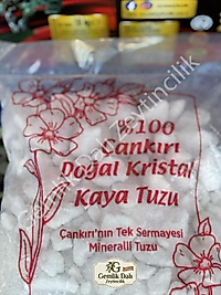Çankırı Kaya Tuzu İri Taneli 1KG